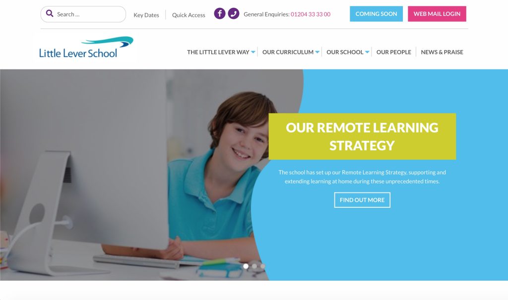 New bespoke software for Little Lever School! Stone Create